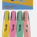 4 اقلام تظليل ألوان زاهية