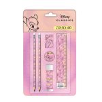 طقم قرطاسية بتصميم الغزال بامبي