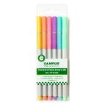 6 ريش 0.4 ألوان باستل زاهية