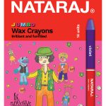 ألوان شمع جامبو – NATARAJ (14 لون)