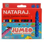 ألوان توش فلوماستر جامبو للأطفال – NATARAJ (عبوة 12 لون)