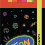 أقلام تلوين خشبية نيون – NATARAJ (8 ألوان)