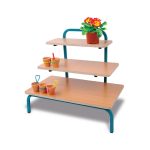 رف خشبي لزاوية الطبيعة