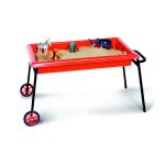 عربة رمل / طاولة رمل متنقلة