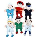 دمى يد - رزمة 6 اصحاب المهن