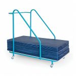 عجلة نقل وتخزين الفرشات