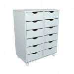 خزانة تنظيم مع 12 درج