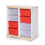 ⁦خزانة تنظيم 8 صناديق بلاستيك⁩ - الصورة ⁦2⁩