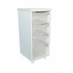 ⁦خزانة تنظيم 4 صناديق بلاستيك⁩ - الصورة ⁦2⁩