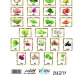 وسائل إيضاح - الخضروات