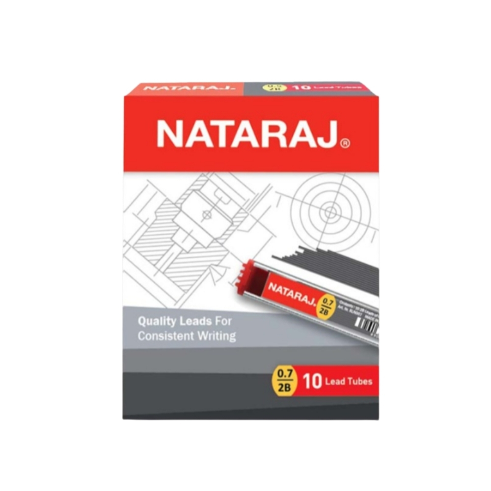 WhatsApp Image 2026-05-21 at 12.41.10 PM (4) رزمة 10 علب رصاص 0.7 Nataraj - الصورة 1