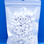 خرز ابيضّ 7 مم كيس صغير