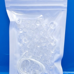 خرز شفاف 7 مم كيس صغير