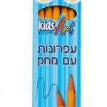 أقلام رصاص خشبية مع ممحاة (Kids Art) – 12 قلم