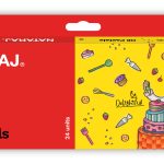 ألوان  باستيل زيتية – NATARAJ (24 لون )