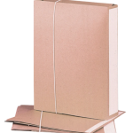 دوسية كرتون مع رباط مطاطي