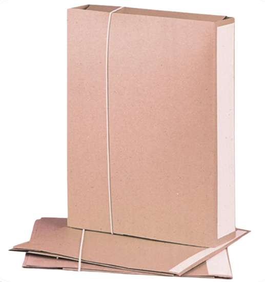 תיק גומי קרטון دوسية كرتون مع رباط مطاطي - الصورة 1