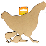 أشكال خشبية - دجاجة