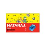 براية أقلام نيون شفافة – NATARAJ 20 قطعة
