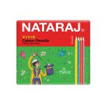 أقلام تلوين خشبية ملوّنة – NATARAJ (24 لون)