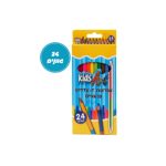 رزمة 24 لون خشبي من الجهتين