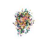 دبابيس تثبيت بلاستيك