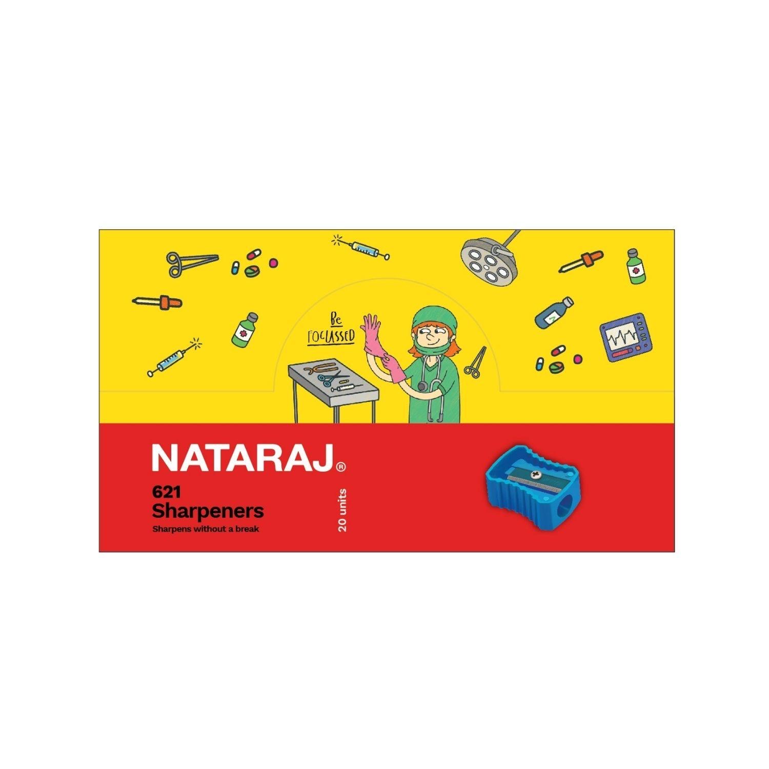 b2126301-fd90-4f1a-a3a2-6e99426170ed براية أقلام – NATARAJ موديل 621 (20 قطعة) - الصورة 1